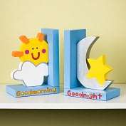 Product Image. Title Good Sun and Moon Bookends