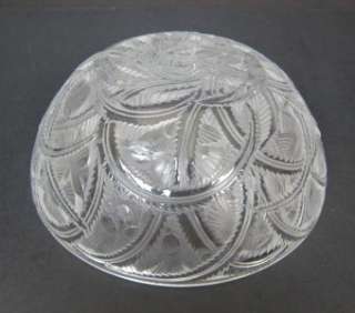 LALIQUE PINSONS SPARROWS BIRDS BOWL 1101600   LOVELY  