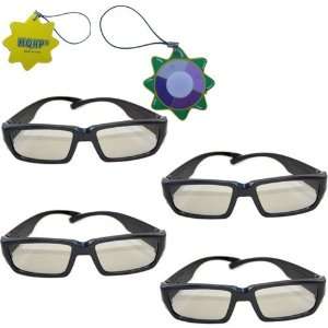  3D Glasses  (Pack of 4) compatible with LG 47LW5600 / 55LW5600 