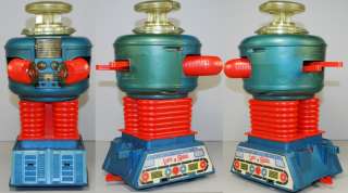 Lost in Space Remco 1966 ROBOT Blue Torso Red Arms  
