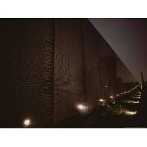  Small Lights Illuminate the Path at the Vietnam Veterans 
