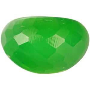  Islamic Green Glass Ring   Glass 