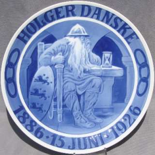 ROYAL COPENHAGEN 1926 Holger Danske Viking Hero Prince  