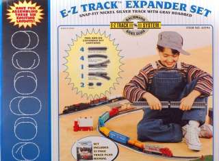   HO Scale Train E Z Track System Nickel Silver/Gray Expander Set 44594