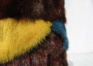NEW CUT Gorgeous ReaL Genuine Mink Fur Handbag DA016  