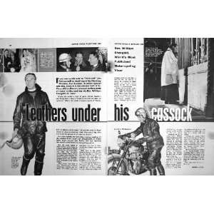   MOTOR CYCLE MAGAZINE 1963 PUSH BUTTON STARTING NEWTON: Home & Kitchen