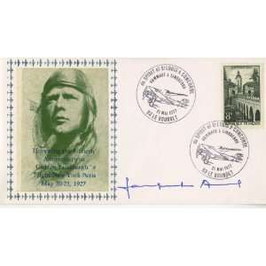  Jacqueline Auriol Autographed Commemorative Philatelic 