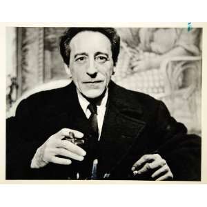  1954 Rotogravure Jean Cocteau French Poet Novelist 