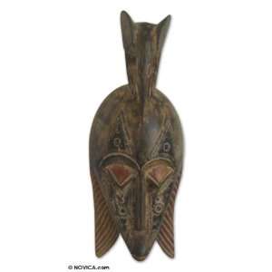  Ewe wood mask, Xevi Bird