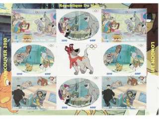 Mali   Disney Movies   8 Stamp Mint Sheet MNH   13H 072  