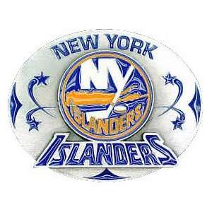  New York Islanders Pewter Belt Buckle