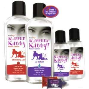   Slippery Kitty Lube   Strawberry Lust   6 oz