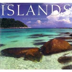  Islands, 2010, 16 month Wall Calendar: Office Products