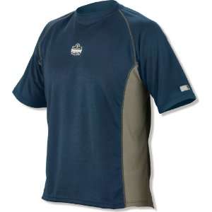  CORE Performance Work Wear 6420 Short Sleeve Shirt, Navy 