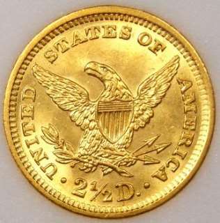 1905 Liberty Gold Quarter Eagle $2.50   GEM BU   RARE MS Uncirculated 