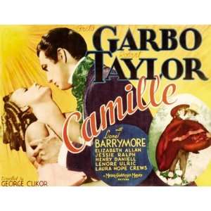  Movie 27x40 Greta Garbo Robert Taylor Lionel Barrymore: Home & Kitchen