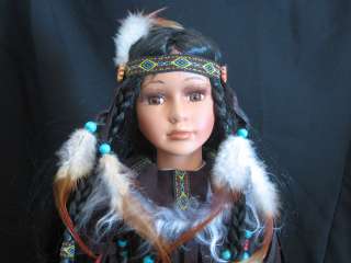 Indian Princess Native American Brown Gentle Spirit  