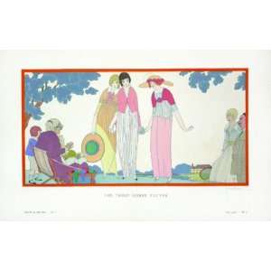   1913   Les Trois Robes Neuves by Georges Lepape