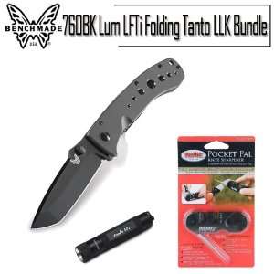   760BK Blue Class Lum LFTi Folding Tanto LLK Bundle