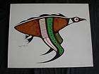Native Artist Terrence Young, Canadian Aboriginal Art items in 