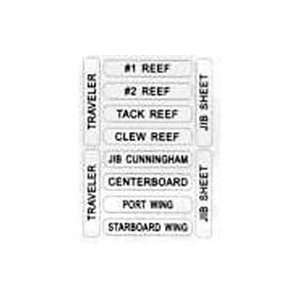 Marine Labels Track Numbers Labels Rd. Dots  Sports 