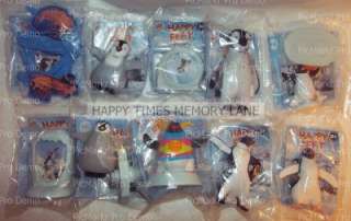 2011 BURGER KING   HAPPY FEET 2   COMPLETE SET OF 10  