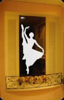 BALLET GIRL, Ballerina #1   Vinyl Wall Decal Sticker  