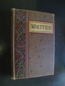 1891) THE POETICAL WORKS OF JOHN GREENLEAF WHITTIER  