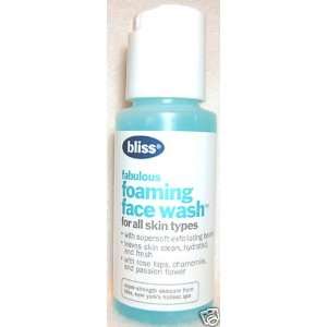  Bliss Fabulous Foaming Face Wash: Health & Personal Care