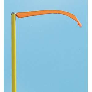  Football Orange Wind Direction Streamers Set Of 4 ORANGE (SET 