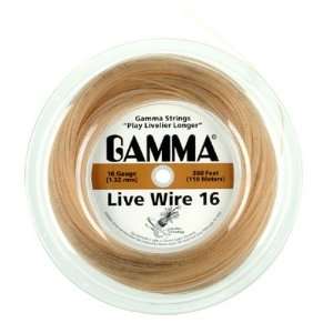  Gamma Live Wire Tennis String   360ft Reel Sports 