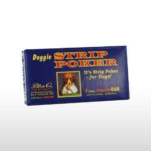  Doggie Strip Poker Gum Toys & Games