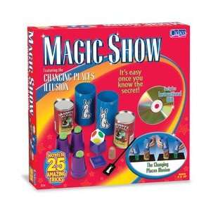  25 Trick Magic Show with DVD Changing Places Illusions 