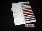 1976 Paint Chip Samples Dodge Ford Buick AMC Cadillac