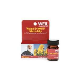  Weil Nutritional Supplements Vitamin D 1000 IU, Micro Tabs 