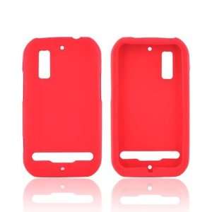  Red Silicone Skin Case Cover For Motorola Photon 4G 