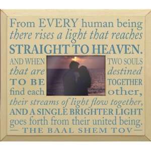    From Every human being there rises a lightFrame