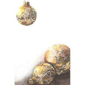 Golden Globes, Custom Personalized Christmas Invitation, by Odd Balls