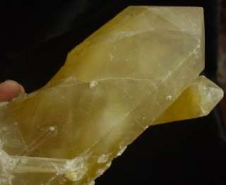  citrine quartz crystal Tiny Yellow Hair Inclusion Rutile quartz 