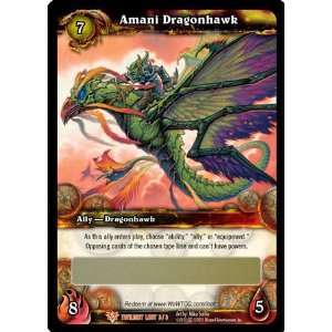  World of Warcraft Amani Dragonhawk Loot Card UNSCRATCHED WoW 