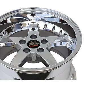  Cobra R Deep Dish Style Wheel with Rivets Fits Mustang (R 