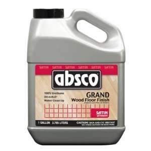 ABSOLUTE COATINGS 95101 ABSCO GRAND WOOD FLOOR FINISH SATIN 275 VOC 