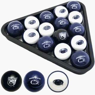  Penn State Nittany Lions College Logo Pool Balls Set 
