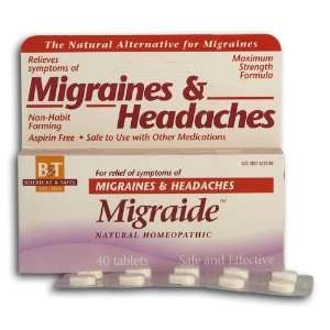 Boericke & Tafel Alpha Migraide Blister Pack  Grocery 