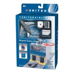  United Airlines City Airport & Carrying Case: Toys & Games