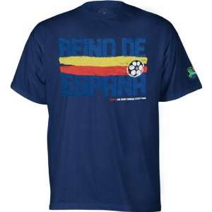  Spain Soccer 2010 World Cup Pride T Shirt: Sports 