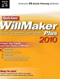 Quicken WILLMAKER Will Maker 2010 PLUS Estate Win7 NEW  