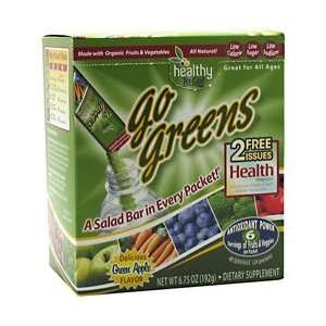  Healthy To Go! Go Greens   Green Apple   24 ea: Health 