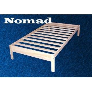 Nomad Solid Hardwood Platform Bed Frame   Twin Size