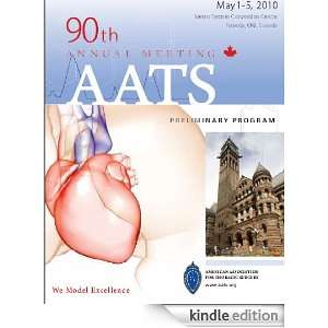 AATS 2010 Annual Meeting Program Book: AATS:  Kindle Store
